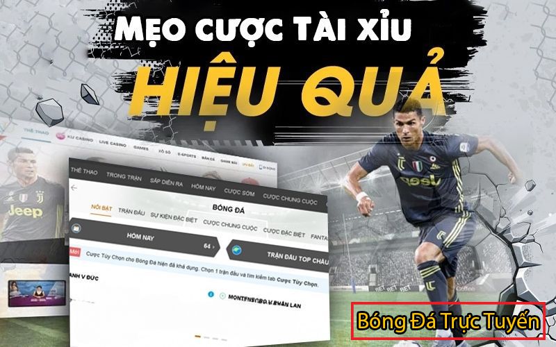 cách cược tài xỉu trong bóng đá hiệu quả