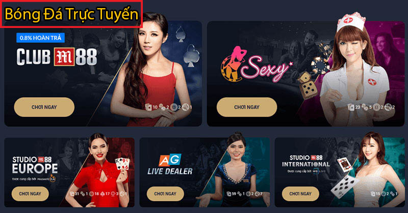 casino trực tuyến tại m88